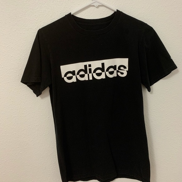 adidas Other - ADIDAS BLACK GRAPHIC TEE